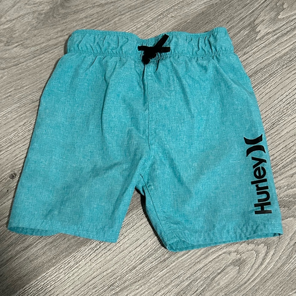 FREE Bundle Add On 2T Hurley Boys' Teal Swim Shorts